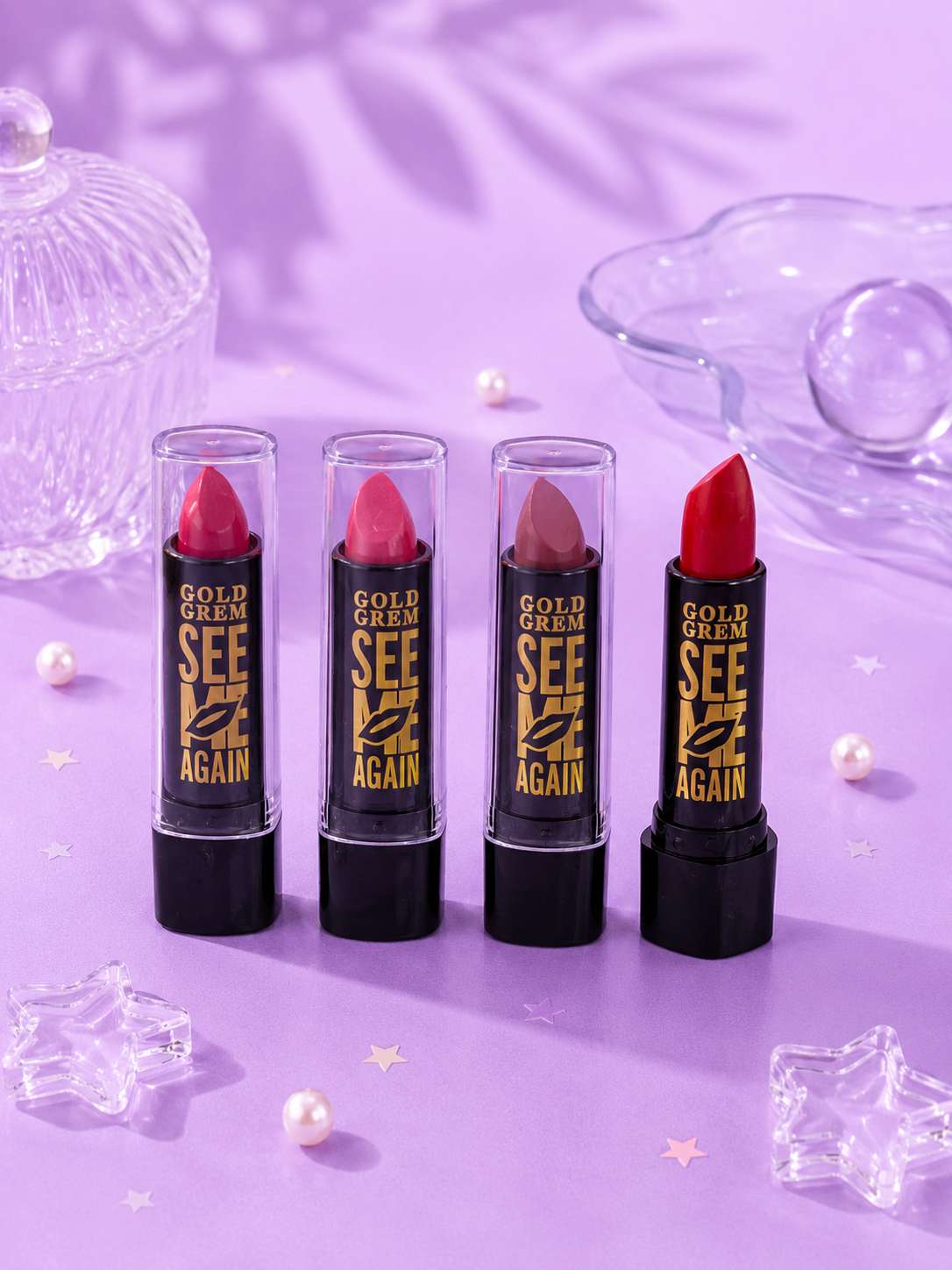 Labial mate rojo see me