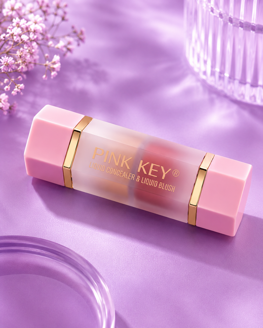 Dúo pink key corrector y Blush