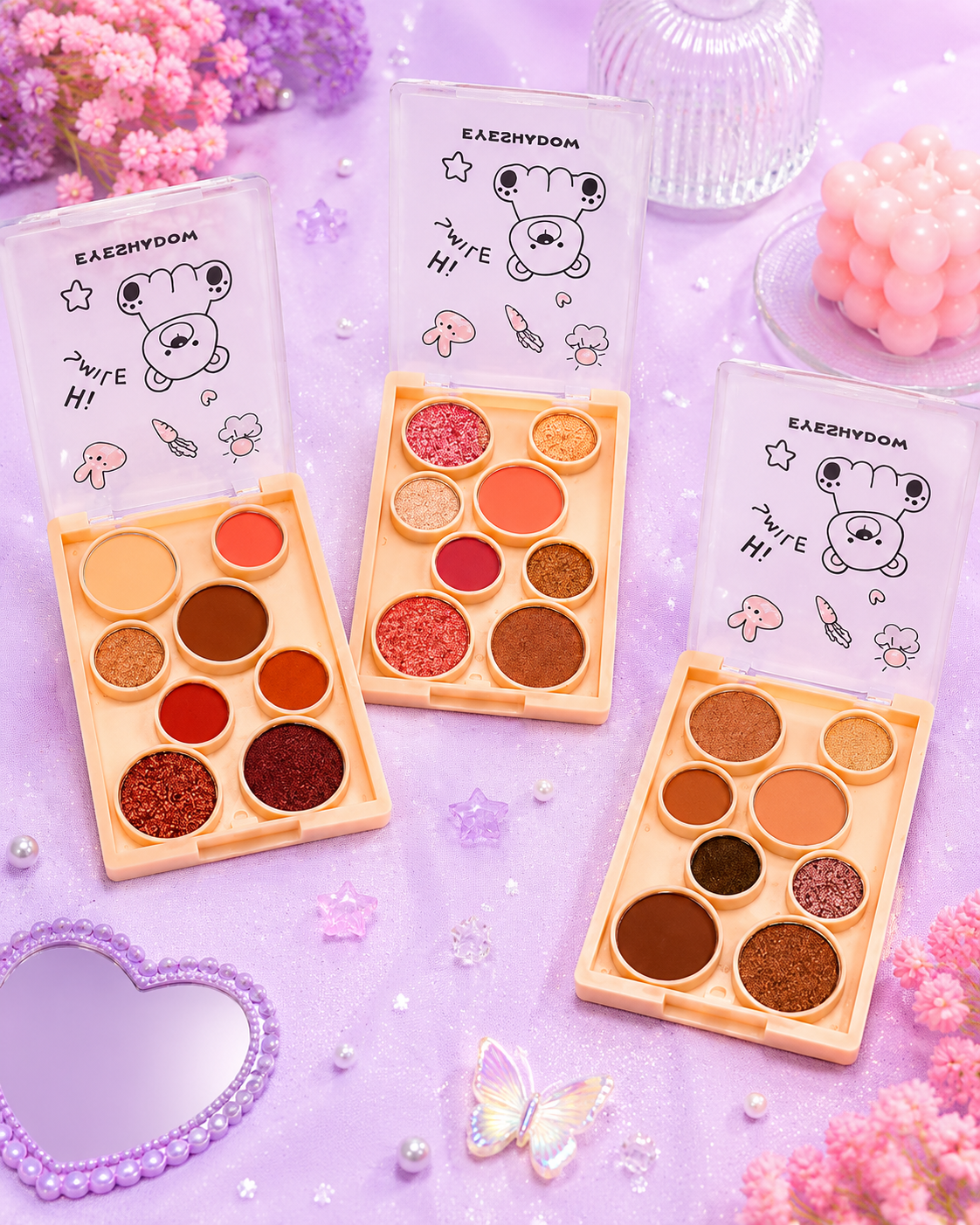 Paleta de sombras osito