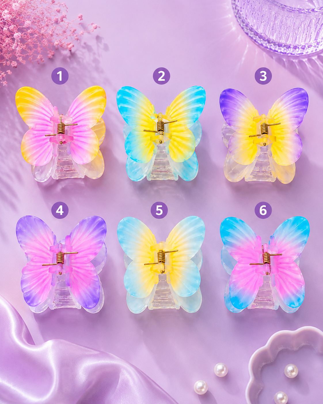 Gancho mariposa mate