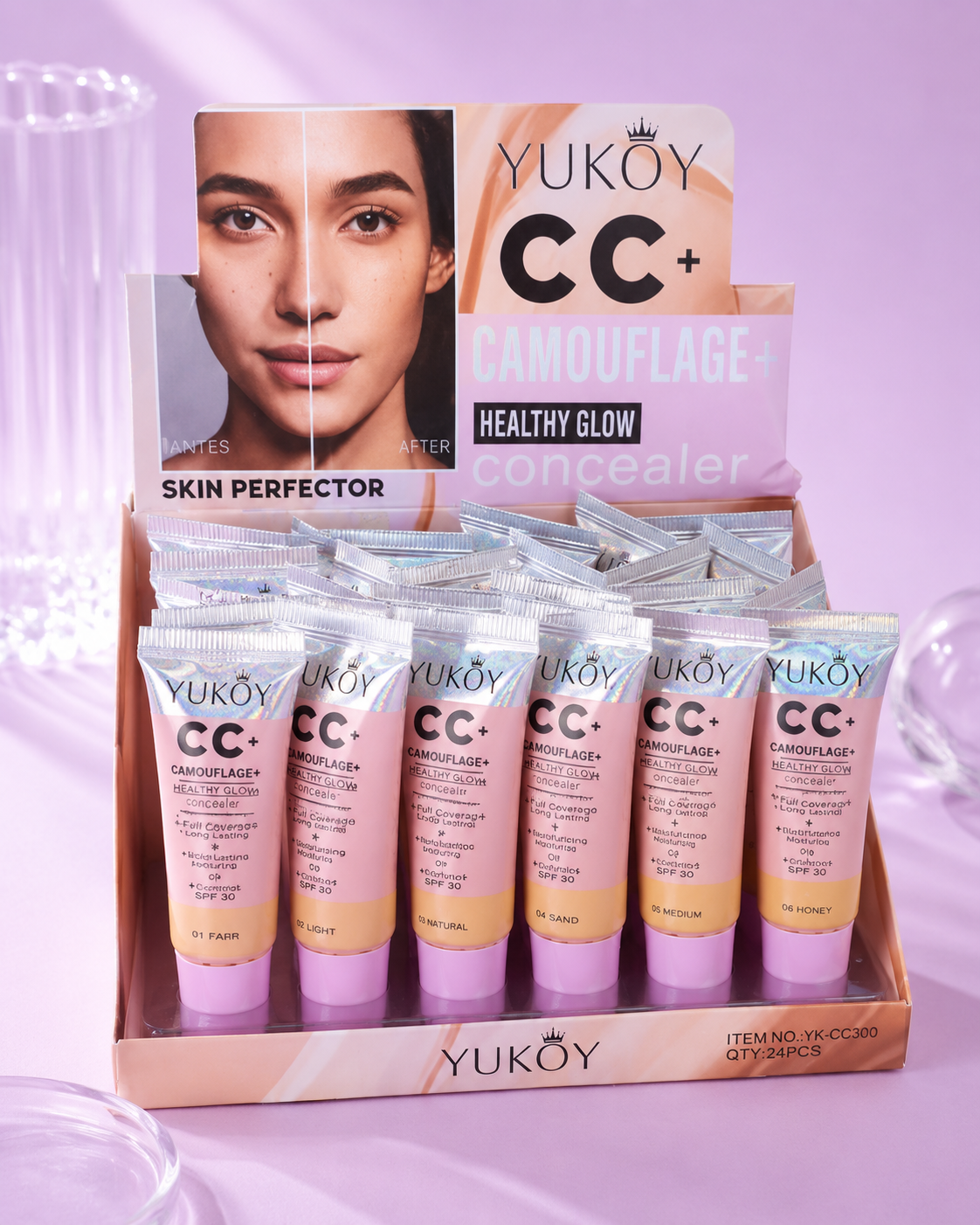 Corrector liquido yukoy cc