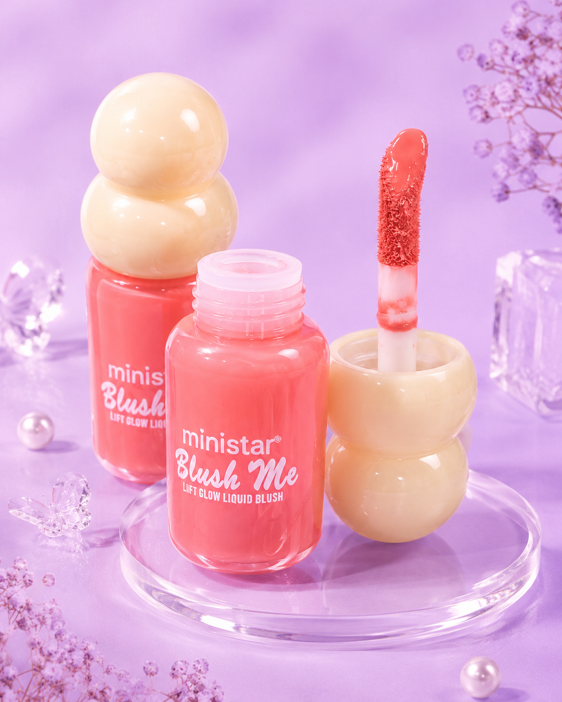 Blush líquido ministar