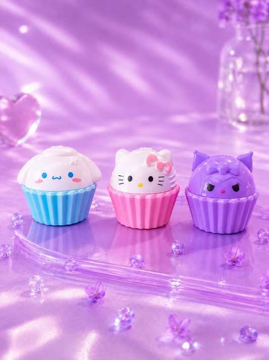 Bálsamo estilo cupcake Sanrio