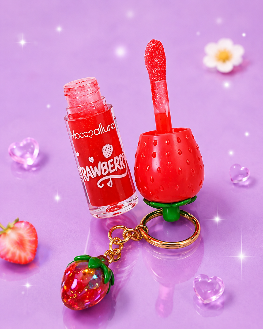 Lip gloss estilo tinta strawberry