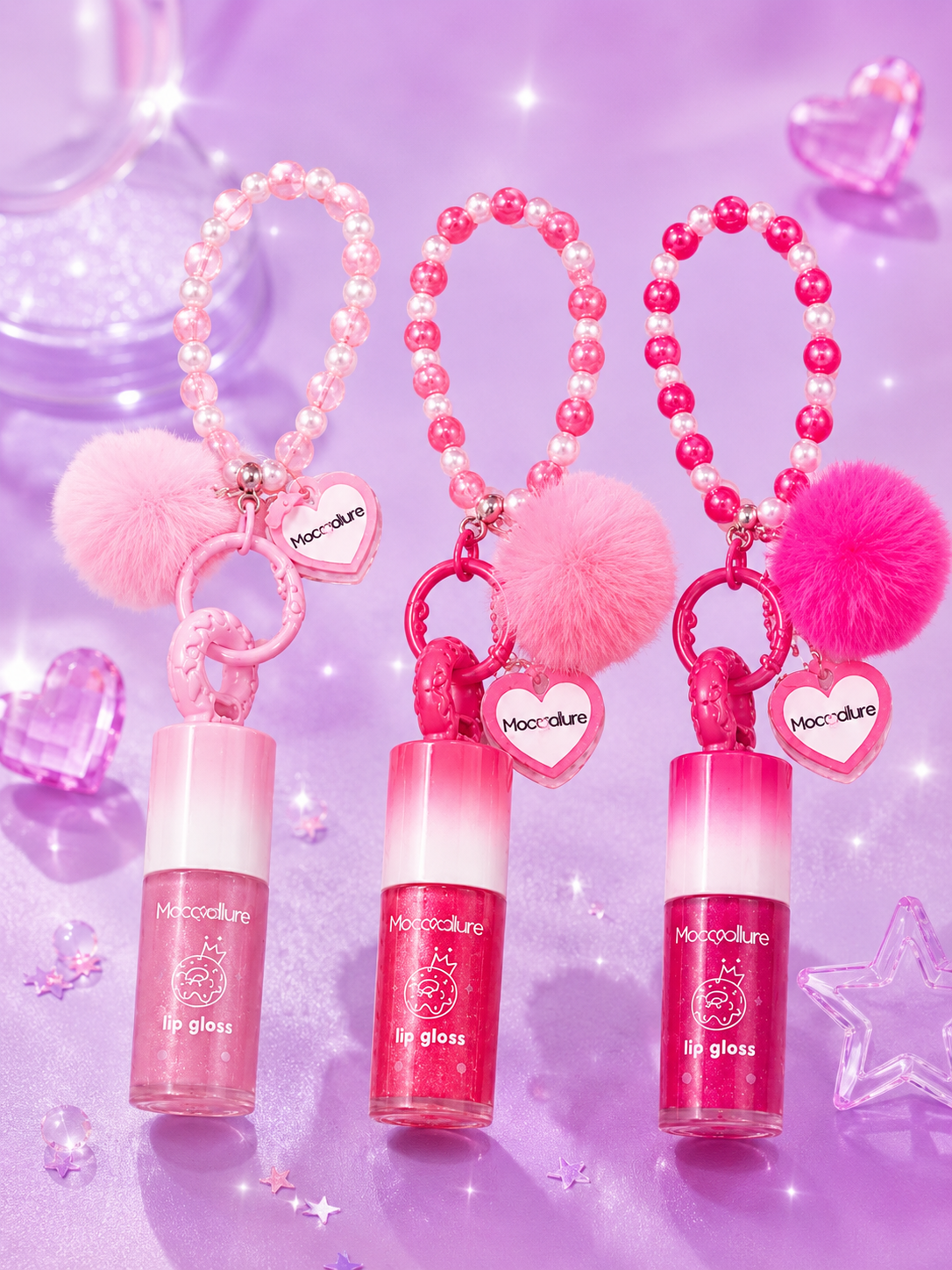 Lip gloss donuts