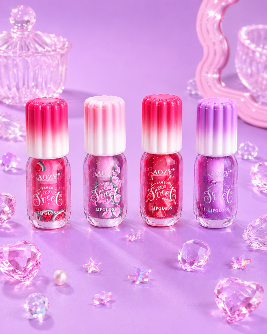 Lip gloss frutales
