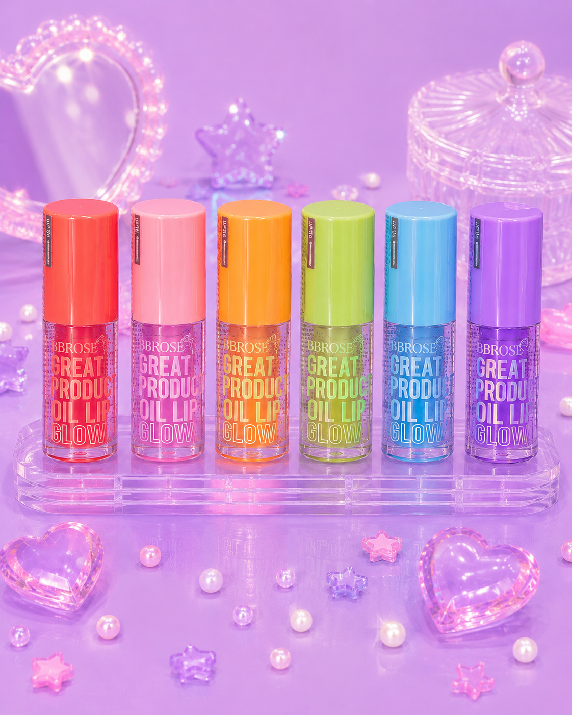 Lip oil de colores
