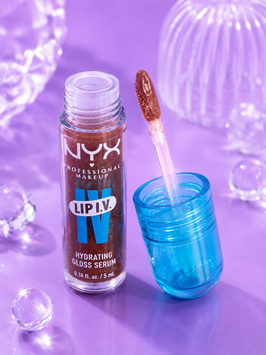 Lip gloss nyx tonalidades cafés