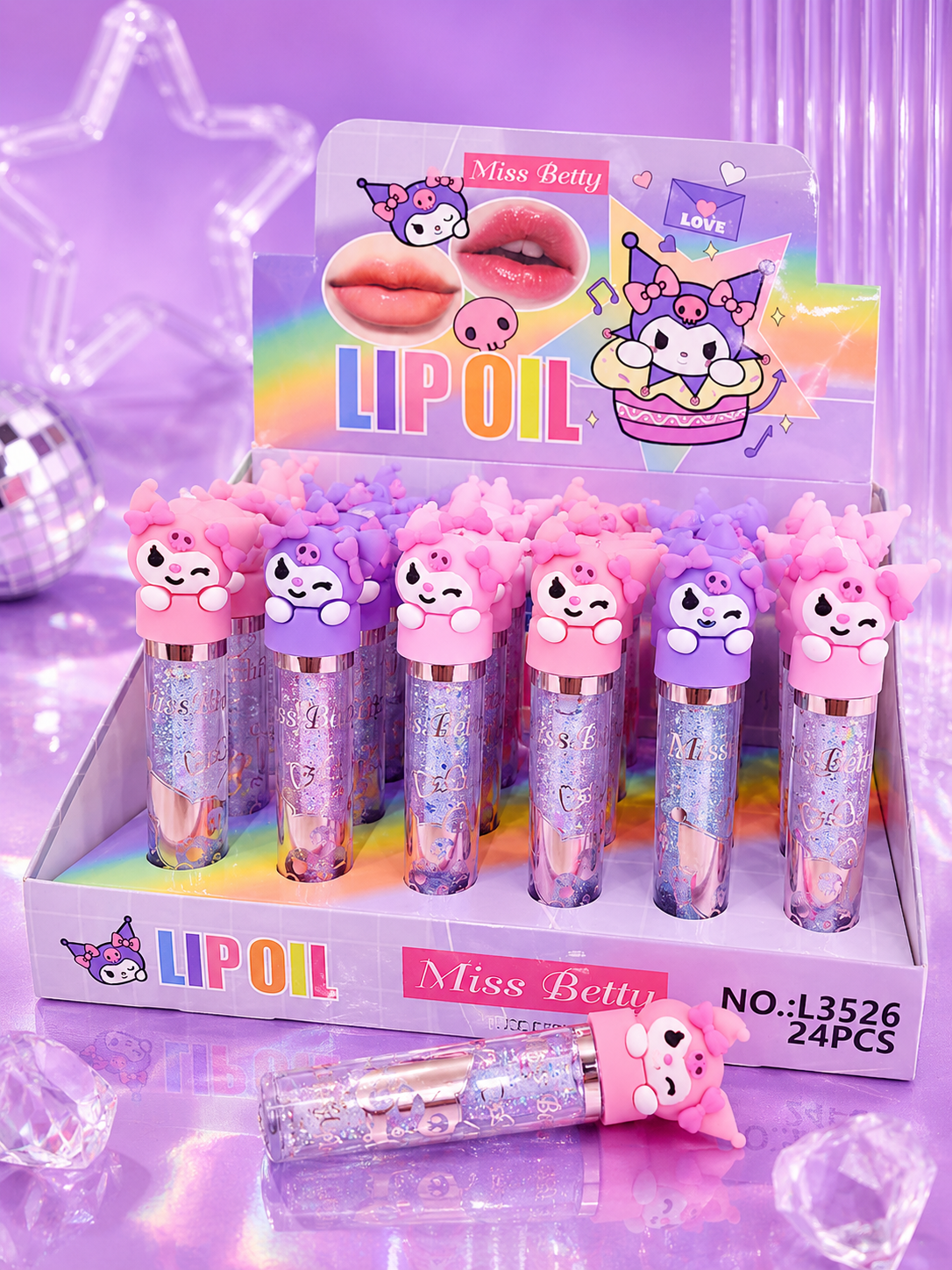 Lip gloss kuromi 3D