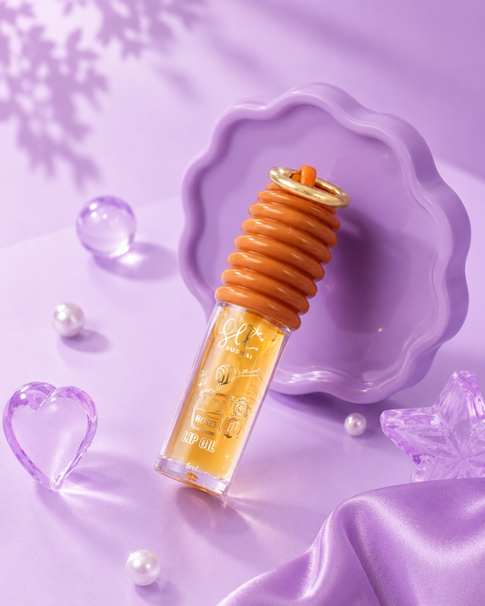 Lip oil de miel con argolla