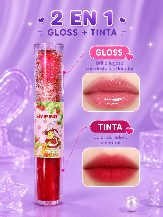 Dúo rosita fresita gloss y tinta