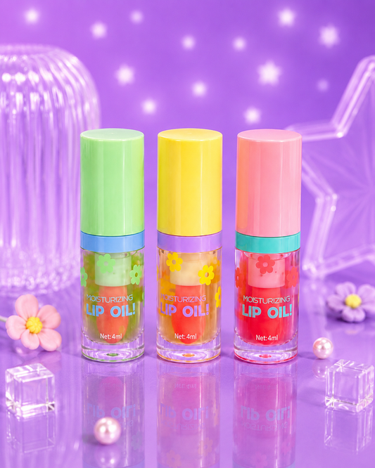 Lip oil florecitas