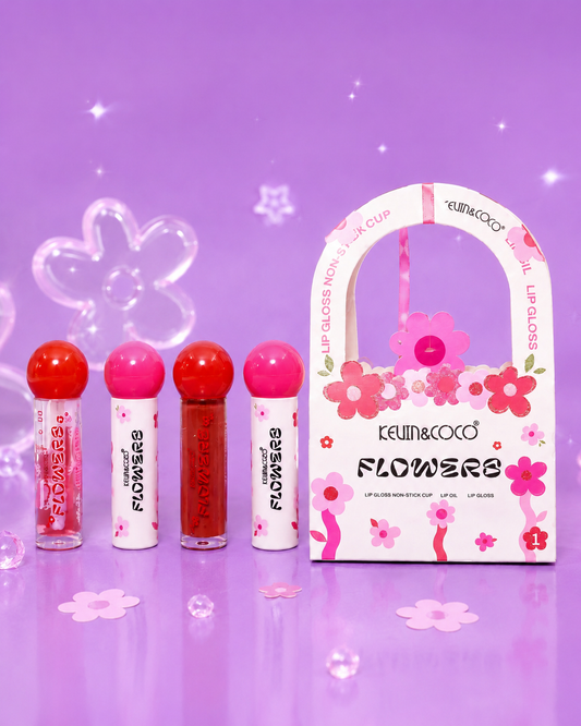 Set flowers gloss Kevin & coco