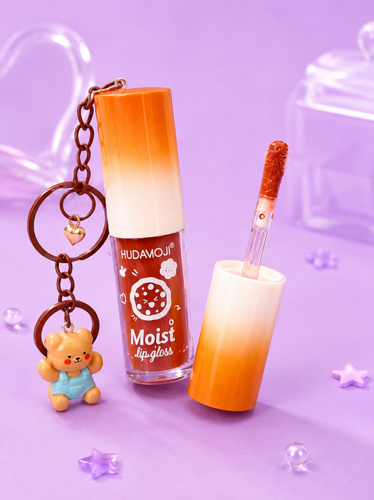 Lip gloss llavero chocolate