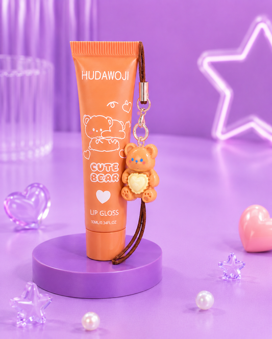 Lip gloss bear cocoa