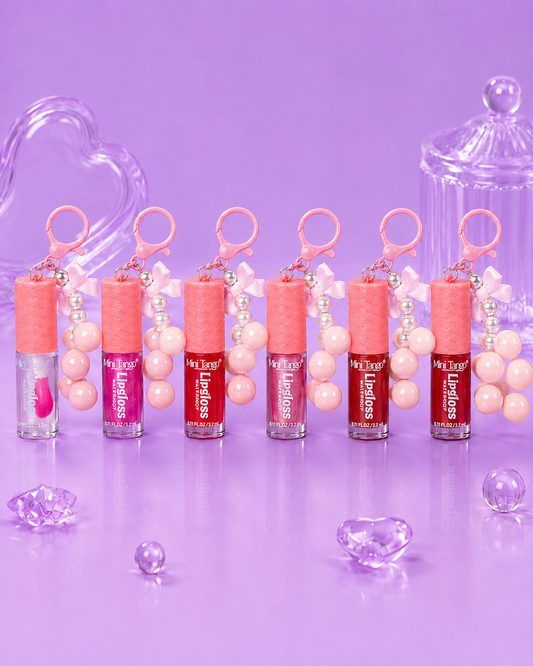 Lip gloss llavero de chongo