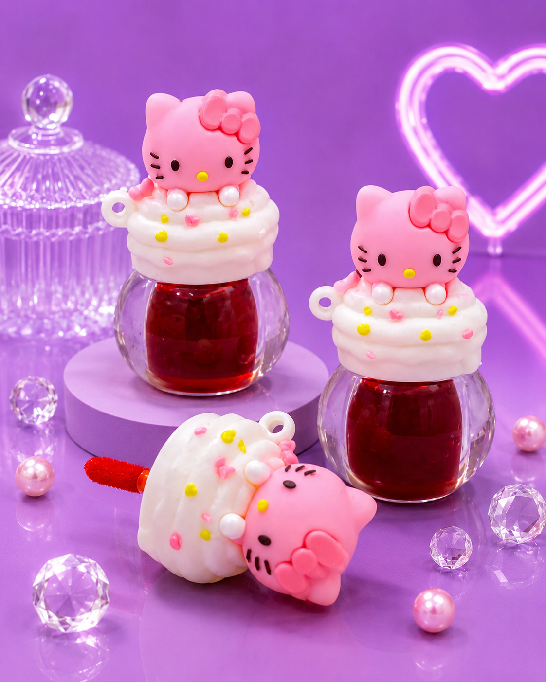 Tinta pastel hello kitty