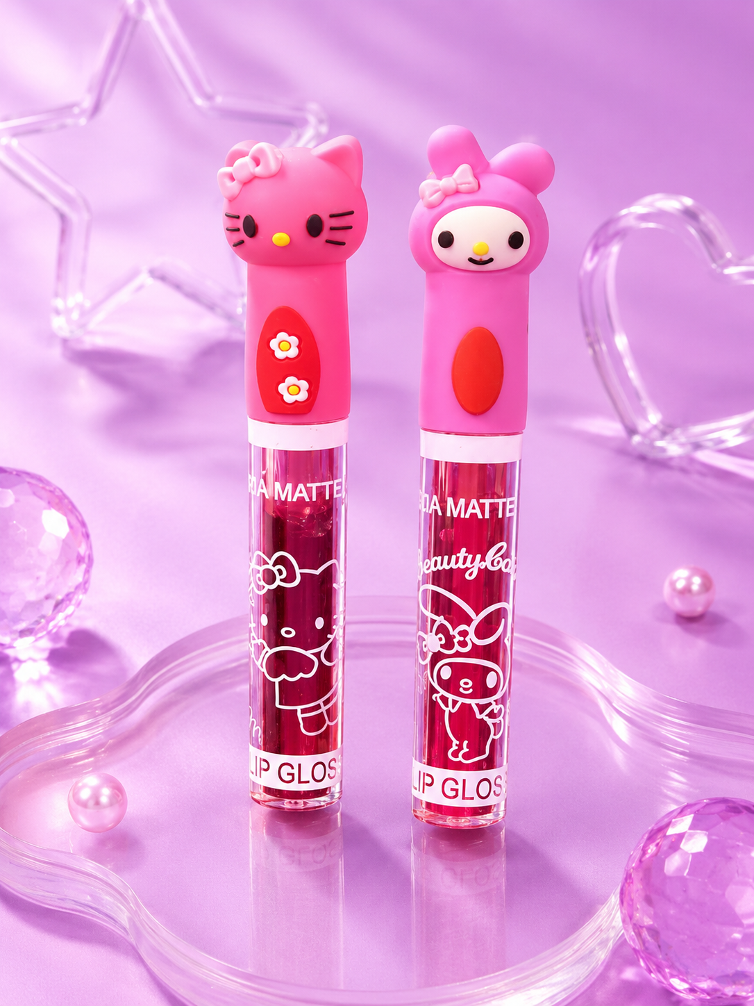 Tinta Sanrio 3D rosa