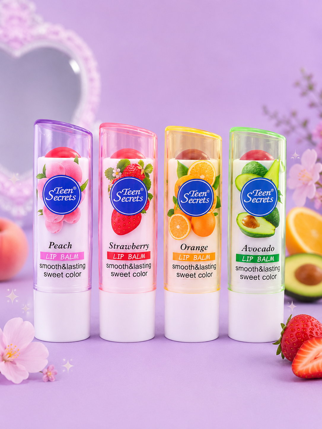 Labial mate de frutas