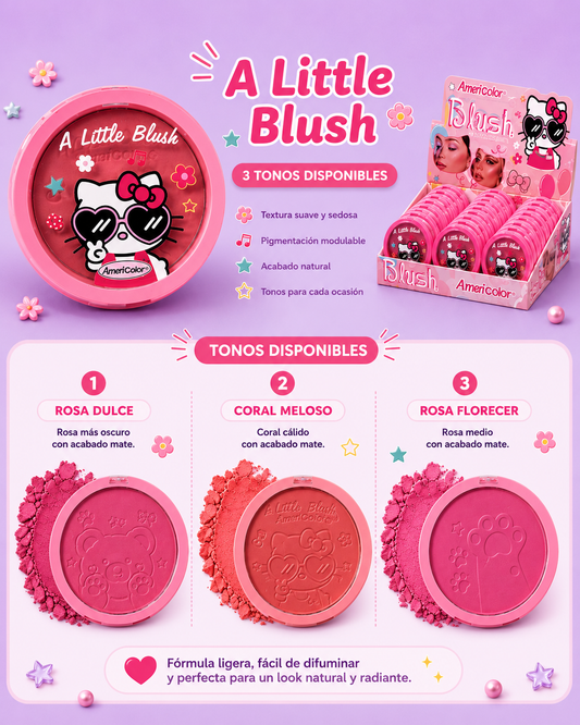 Blush compacto hello kitty