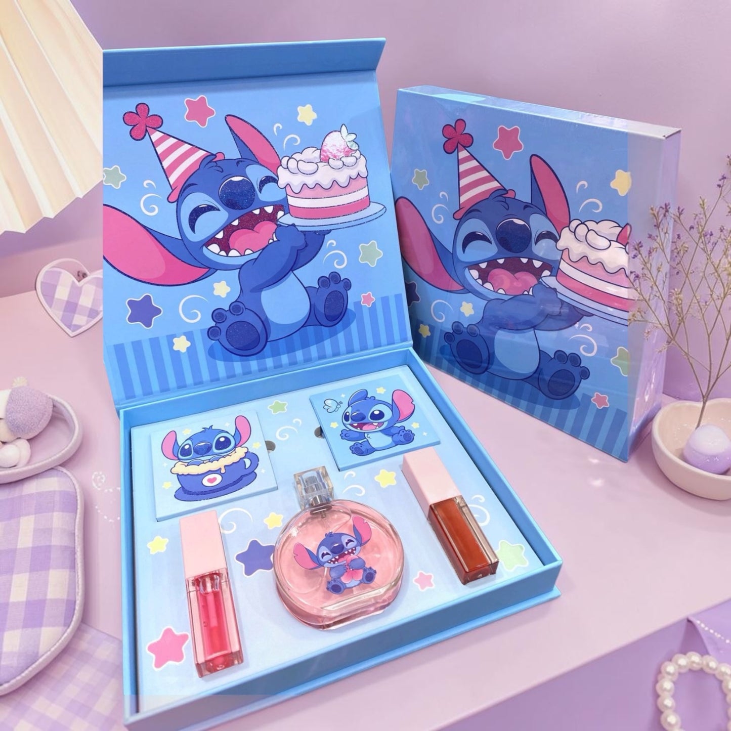 Set de maquillaje de Stitch