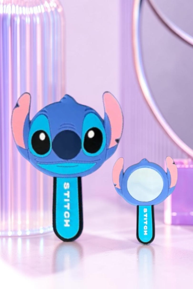 Set de brocha y espejo Stitch