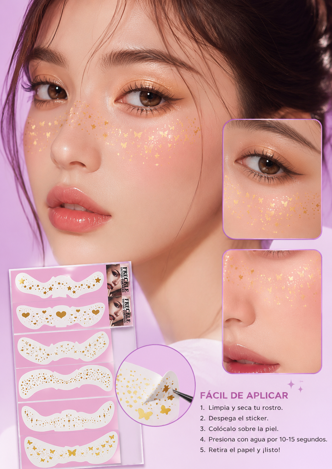 Pecas temporales doradas