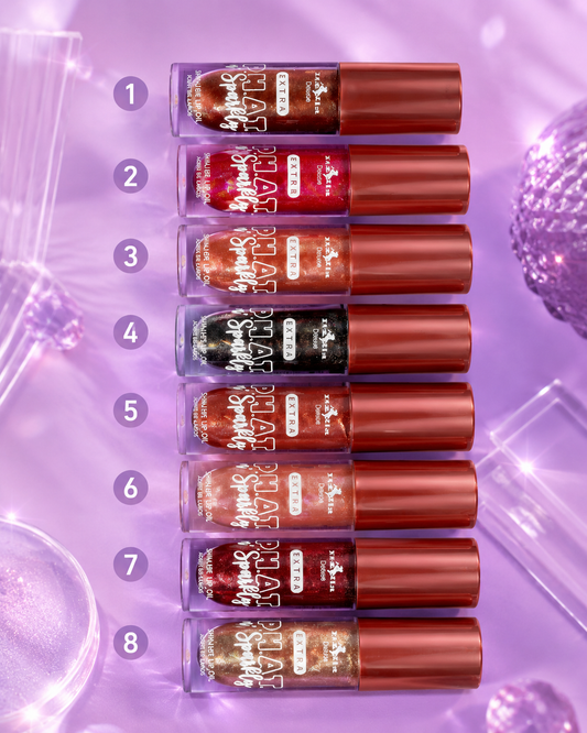 Lip gloss sparkle
