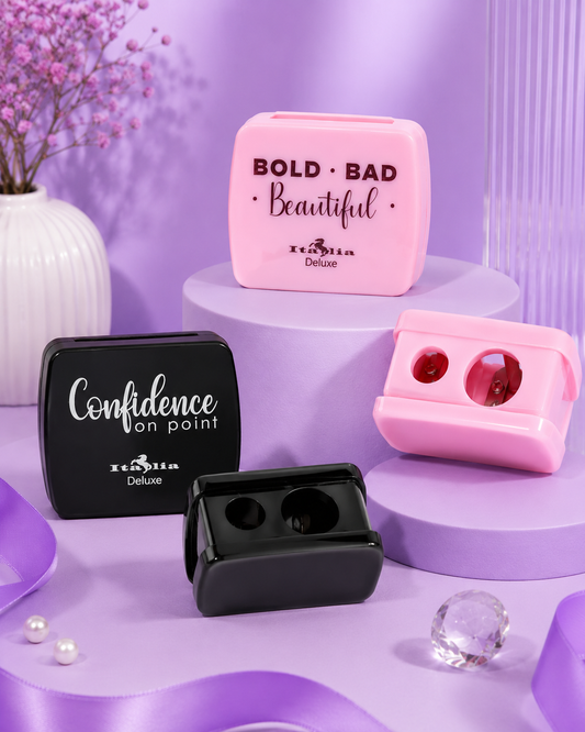 Sacapuntas de maquillaje de Italia Delux