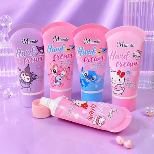Crema de mano personaje
