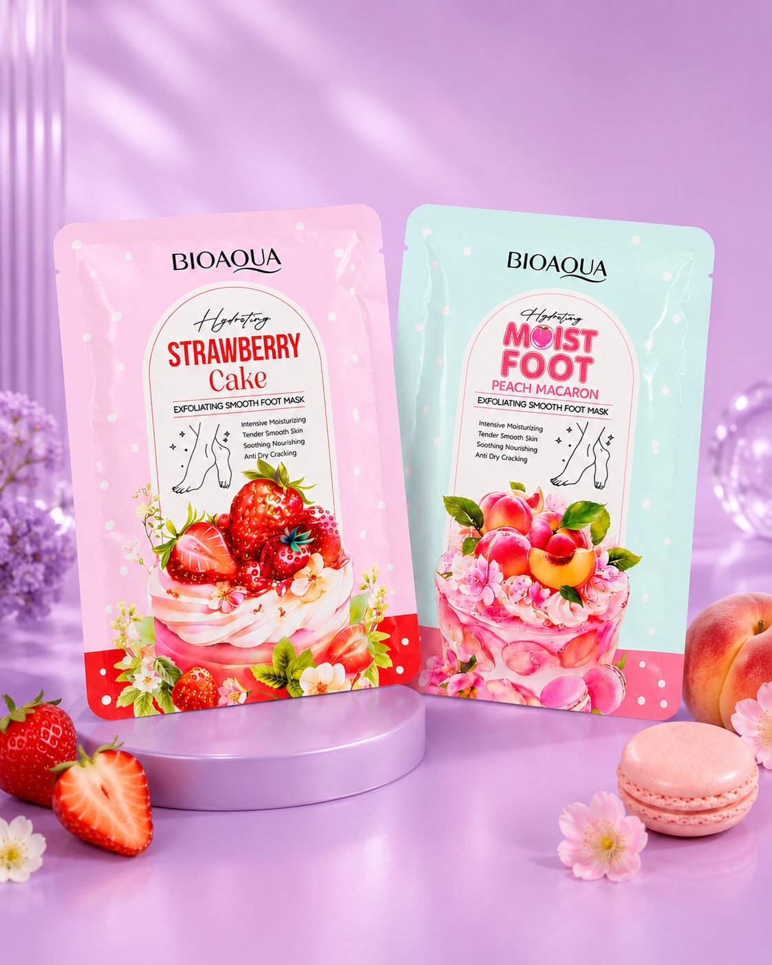 Mascarilla para pies bioaqua