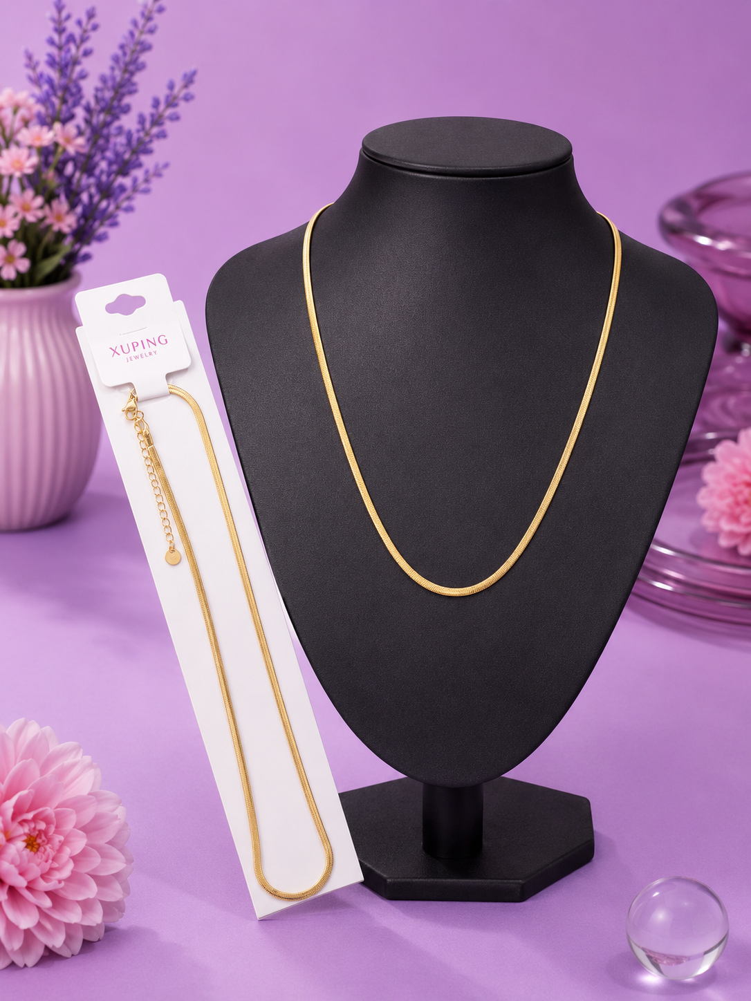 Collar estilo serpiente