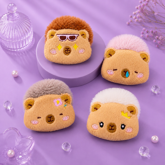 Cola de peluche capibara