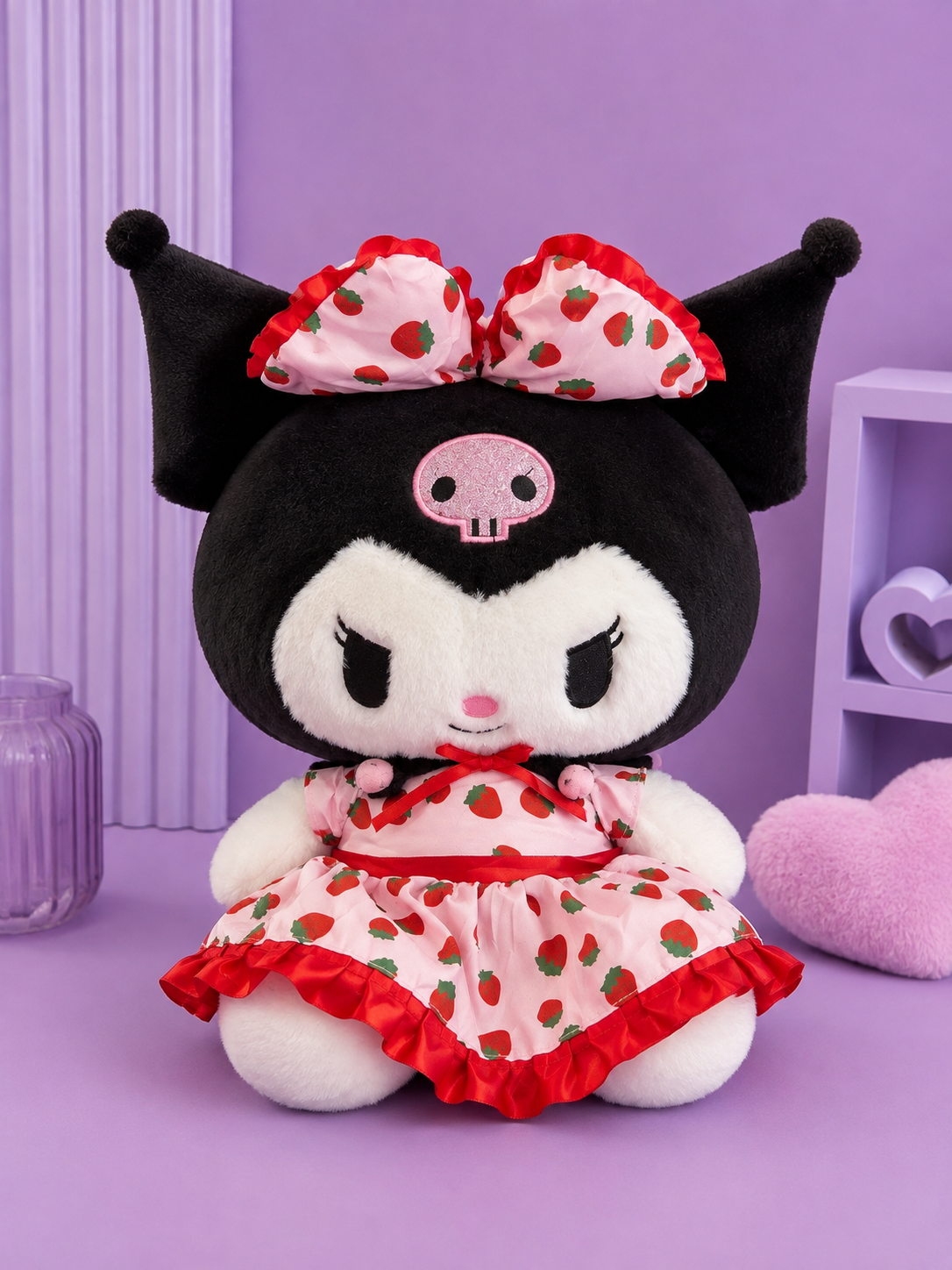 Peluche kuromi fresita